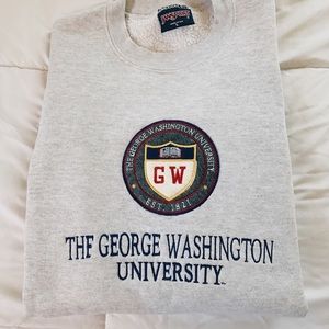 GEORGE WASHINGTON UNIVERSITY SWEATSHIRT